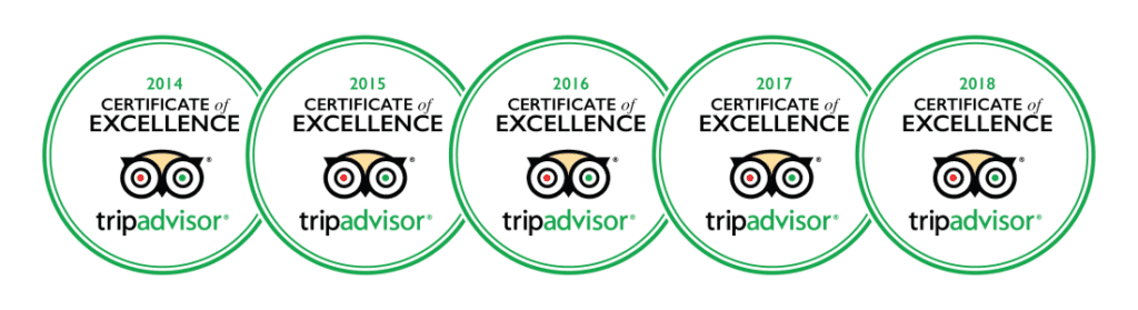 IMR 5 Years Trip Advisor Certificate of Excellence